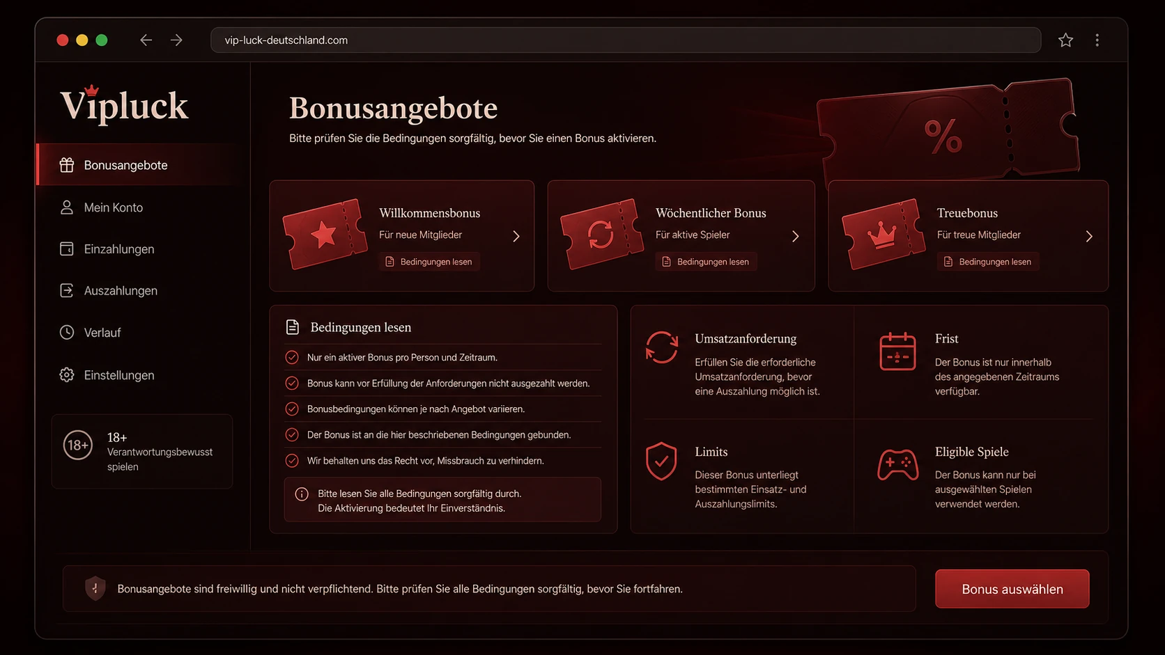 Bonusangebote richtig einschätzen